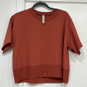 Athleta Zephyr Crop Tee